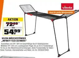 OBI VILEDA WÄSCHESTÄNDER ,,INFINITY FLEX ULTIMATE" Angebot