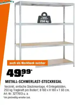 OBI METALL-SCHWERLAST-STECKREGAL Angebot
