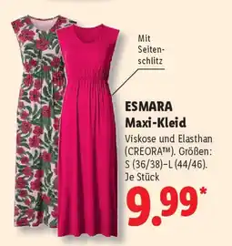 Lidl ESMARA Maxi-Kleid Angebot