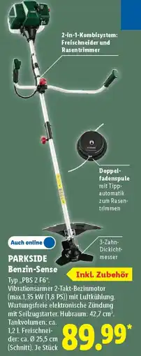 Lidl PARKSIDE Benzin-Sense Angebot