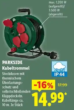 Lidl PARKSIDE Kabeltrommel Angebot