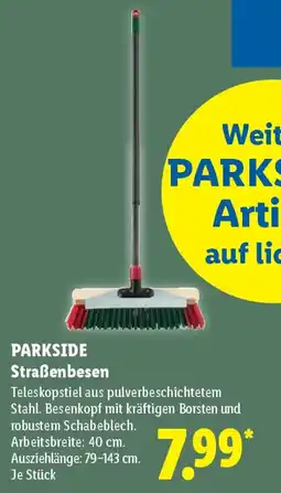 Lidl PARKSIDE Straßenbesen Angebot