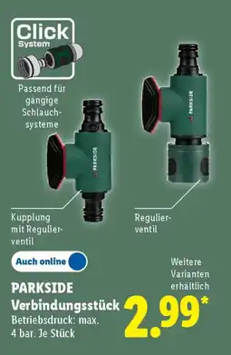 Lidl PARKSIDE Verbindungsstück Angebot