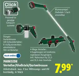 Lidl PARKSIDE Verteiler/Gießstab/Gartenbrause Angebot