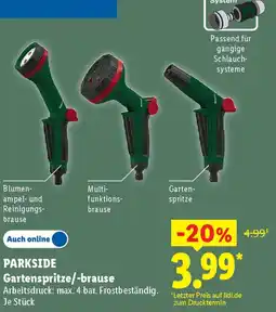 Lidl PARKSIDE Gartenspritze/-brause Angebot