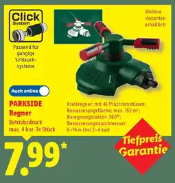 Lidl PARKSIDE Regner Angebot