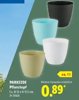Lidl PARKSIDE Pflanztopf Angebot
