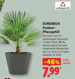 Lidl SCHEURICH Outdoor- Pflanzgefäß Angebot