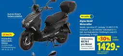 Lidl Alpha Mobil Motorroller Angebot