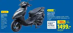 Lidl Alpha Mobil Motorroller Angebot