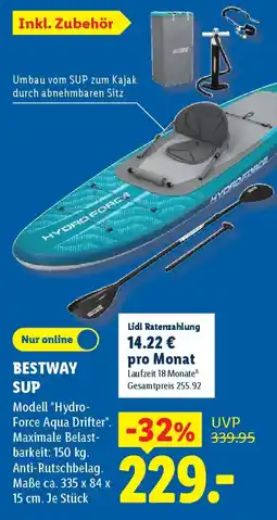 Lidl Bestway sup Angebot