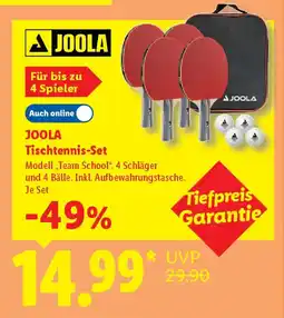 Lidl JOOLA Tischtennis-Set Angebot