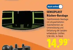 Lidl SENSIPLAST Rücken-Bandage Angebot