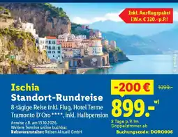 Lidl Ischia Standort-Rundreise Angebot