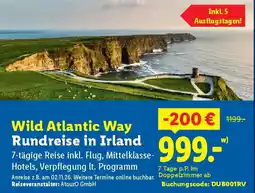 Lidl Wild Atlantic Way Rundreise in Irland Angebot
