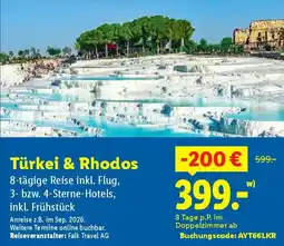 Lidl Türkei & Rhodos Angebot