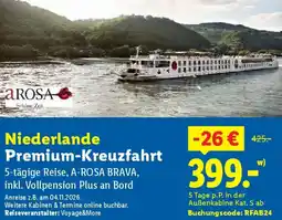 Lidl Niederlande Premium-Kreuzfahrt Angebot