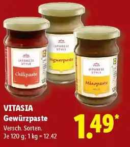 Lidl VITASIA Gewürzpaste Angebot