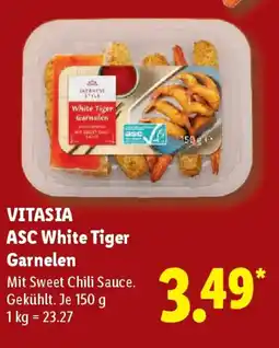 Lidl VITASIA ASC White Tiger Garnelen Angebot