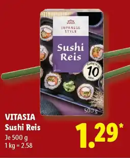 Lidl VITASIA Sushi Reis Angebot