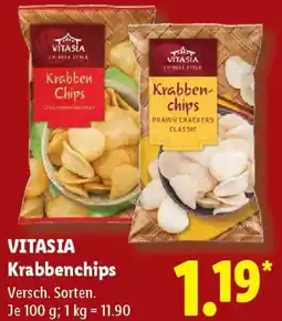 Lidl VITASIA Krabbenchips Angebot