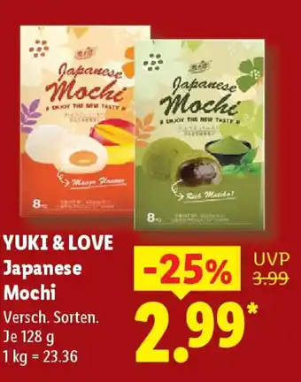Lidl YUKI & LOVE Japanese Mochi Angebot