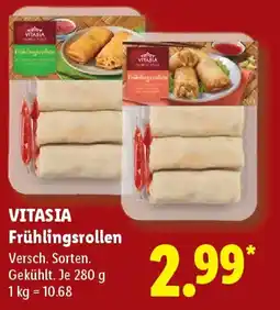 Lidl VITASIA Frühlingsrollen Angebot