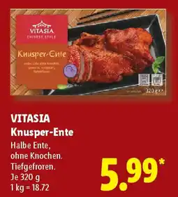 Lidl VITASIA Knusper-Ente Angebot