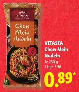 Lidl VITASIA Chow Mein Nudeln Angebot