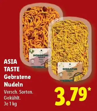 Lidl ASIA TASTE Gebratene Nudeln Angebot