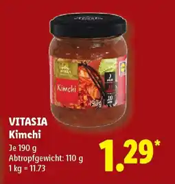 Lidl VITASIA Kimchi Angebot