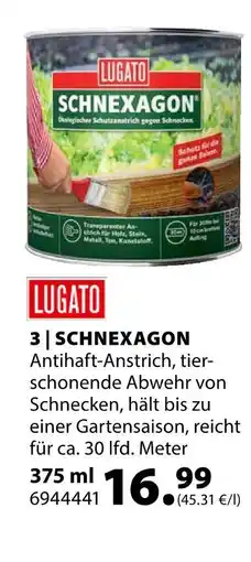 Dehner Lugato schnexagon Angebot