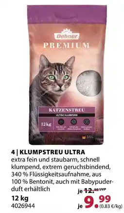 Dehner Dehner premium klumpstreu ultra Angebot
