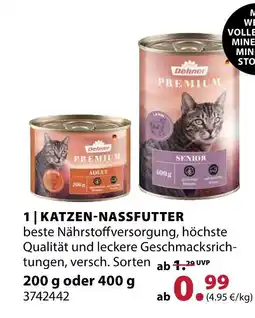 Dehner Dehner katzen-nassfutter Angebot