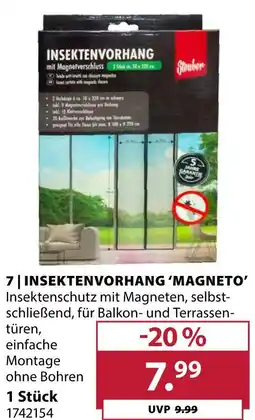 Dehner Stabilo insektenvorhang 'magneto' Angebot