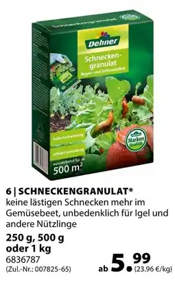 Dehner Dehner schneckengranulat Angebot