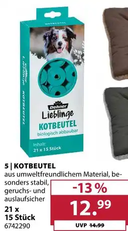 Dehner Dehner lieblinge kotbeutel Angebot