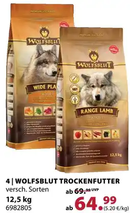 Dehner Wolfsblut trockenfutter Angebot