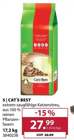 Dehner Cat's best extrem saugfähige katzenstreu Angebot
