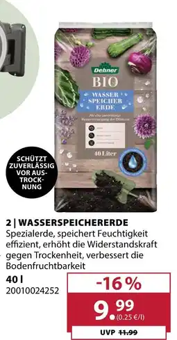 Dehner Dehner bio wasserspeichererde Angebot