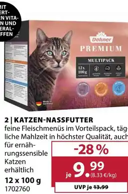 Dehner Dehner 2 katzen-nassfutter Angebot