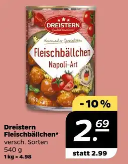 NETTO Dreistern fleischbällchen napoli-art Angebot