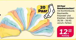 NETTO Sneakersocken Angebot