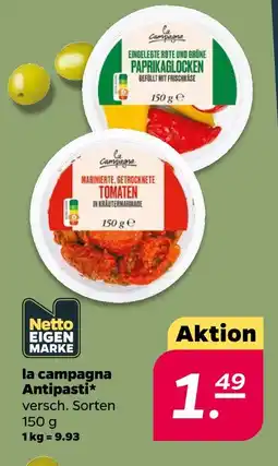 NETTO La campagna antipasti Angebot