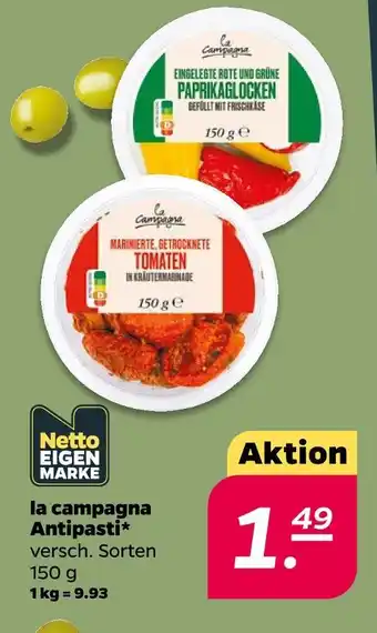 Netto La campagna antipasti Angebot
