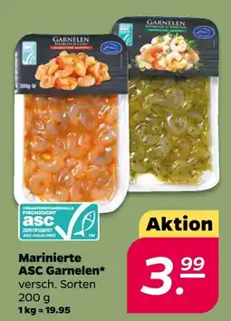 NETTO Marinierte asc garnelen knoblauch-chili Angebot