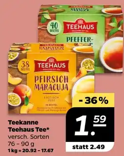 NETTO Teekanne pfirsich maracuja Angebot