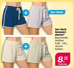 NETTO 2er-pack sommer-shorts Angebot