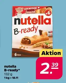 NETTO Ferrero nutella b-ready Angebot