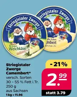 NETTO Striegistaler zwerge zwerge camembert Angebot